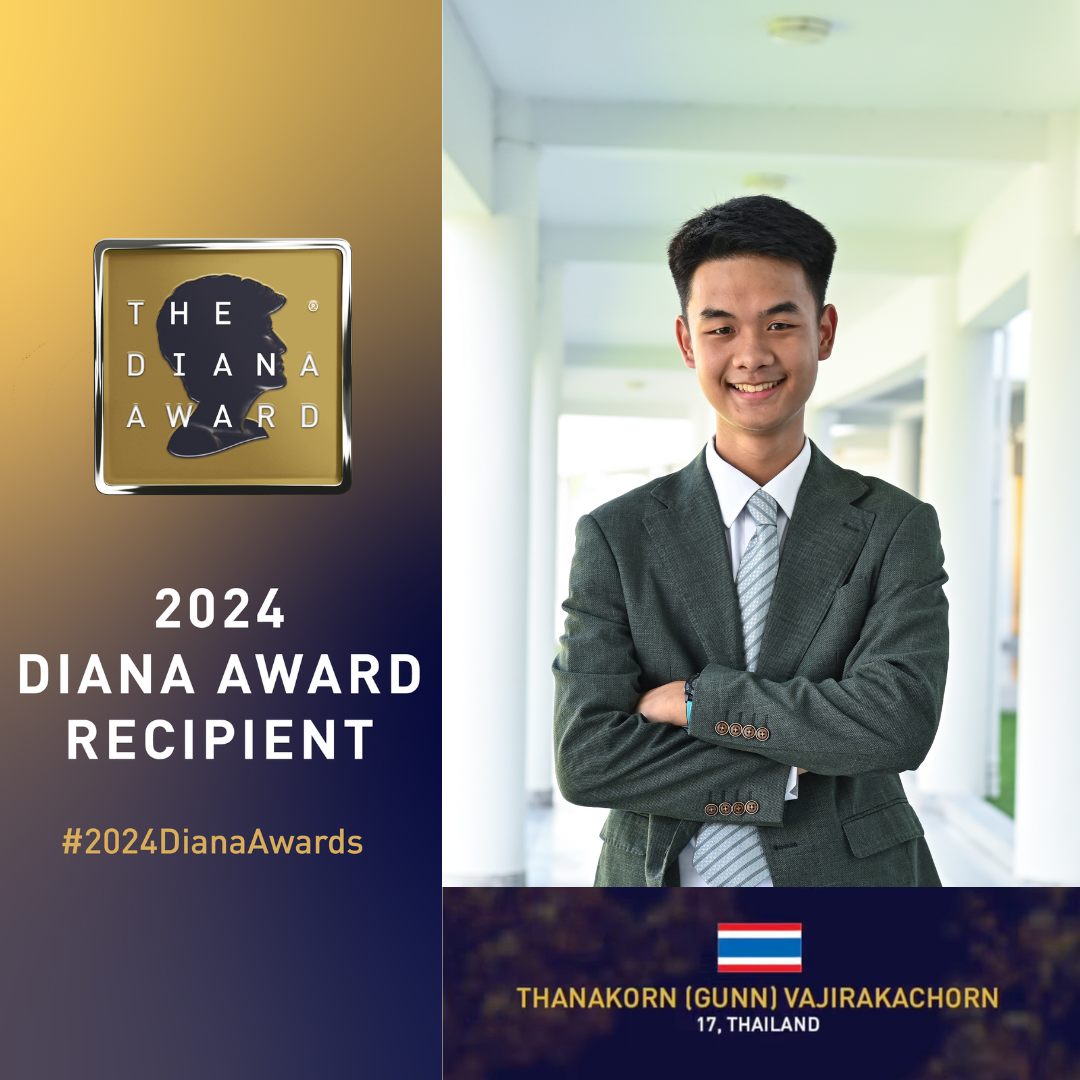 Thanakorn (Gunn) Vajirakachorn — 2024 Diana Award recipient